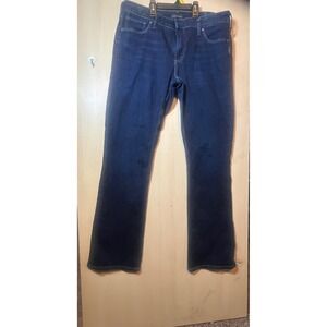 Silver Jeans Co Avery Bootcut Dark Wash Denim Jeans Women W34 L33